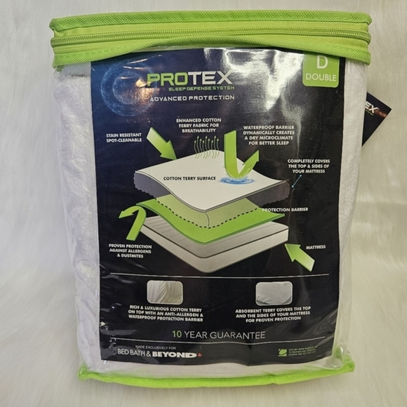 Protex Sleep Defense System Advanced Waterproof Mattress Protector - Picture 2 of 5